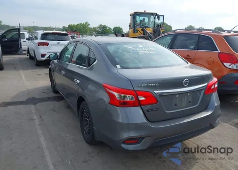 2019 Nissan Sentra S z USA, uszkodzony, nr VIN 3N1AB7AP5KY259422